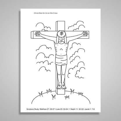 Free Easter Coloring Pages Christian Art Bundle - PDF Download